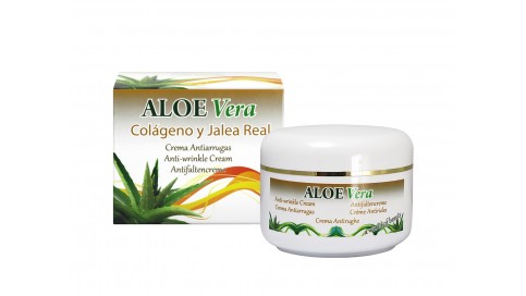 Riu Aloe Vera Collageno y Jalea Real Cream Antiarrugas - Aloe Vera