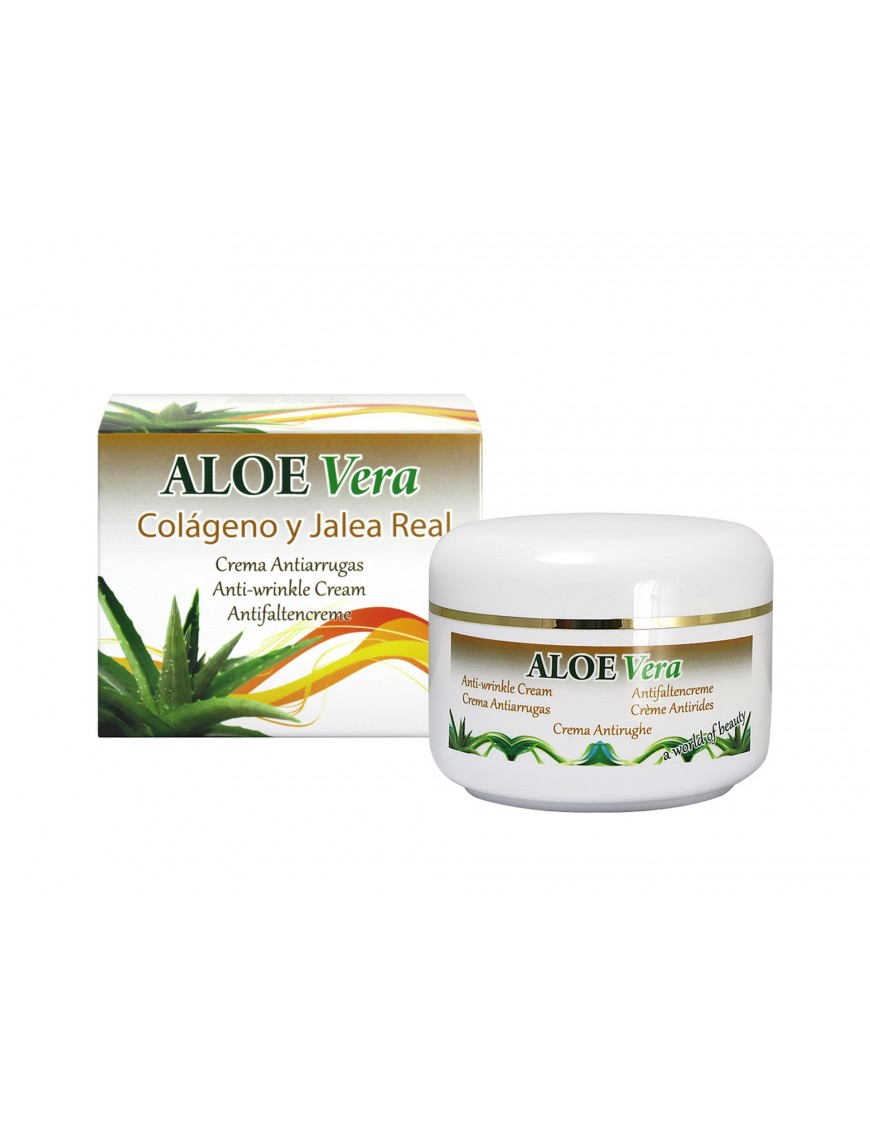 Riu Aloe Vera Collagen and Royal Jelly Antiwrinkle Cream - Aloe Vera